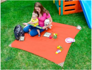 Blue Kids Monkey Mat Portable Kids Mat Finlee Meb