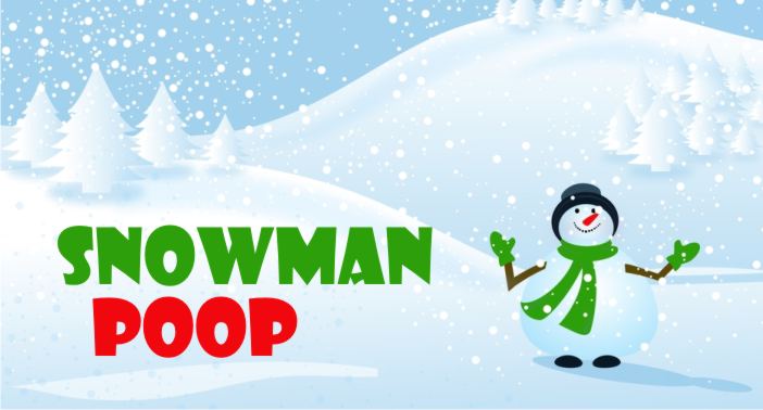 Snowman Poop With Free Printable School Mum