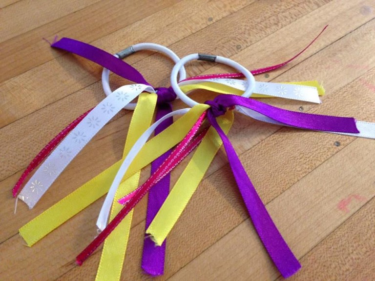 DIY School Ribbon Hair Ties - Kid Tested - School Mum