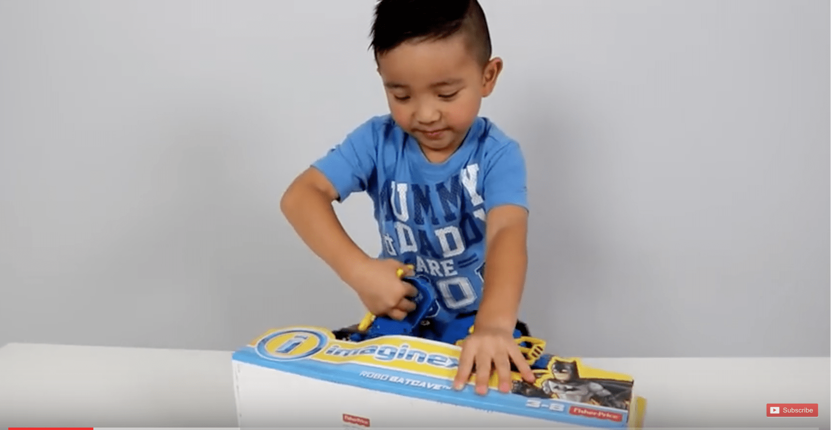 toy unboxing kid