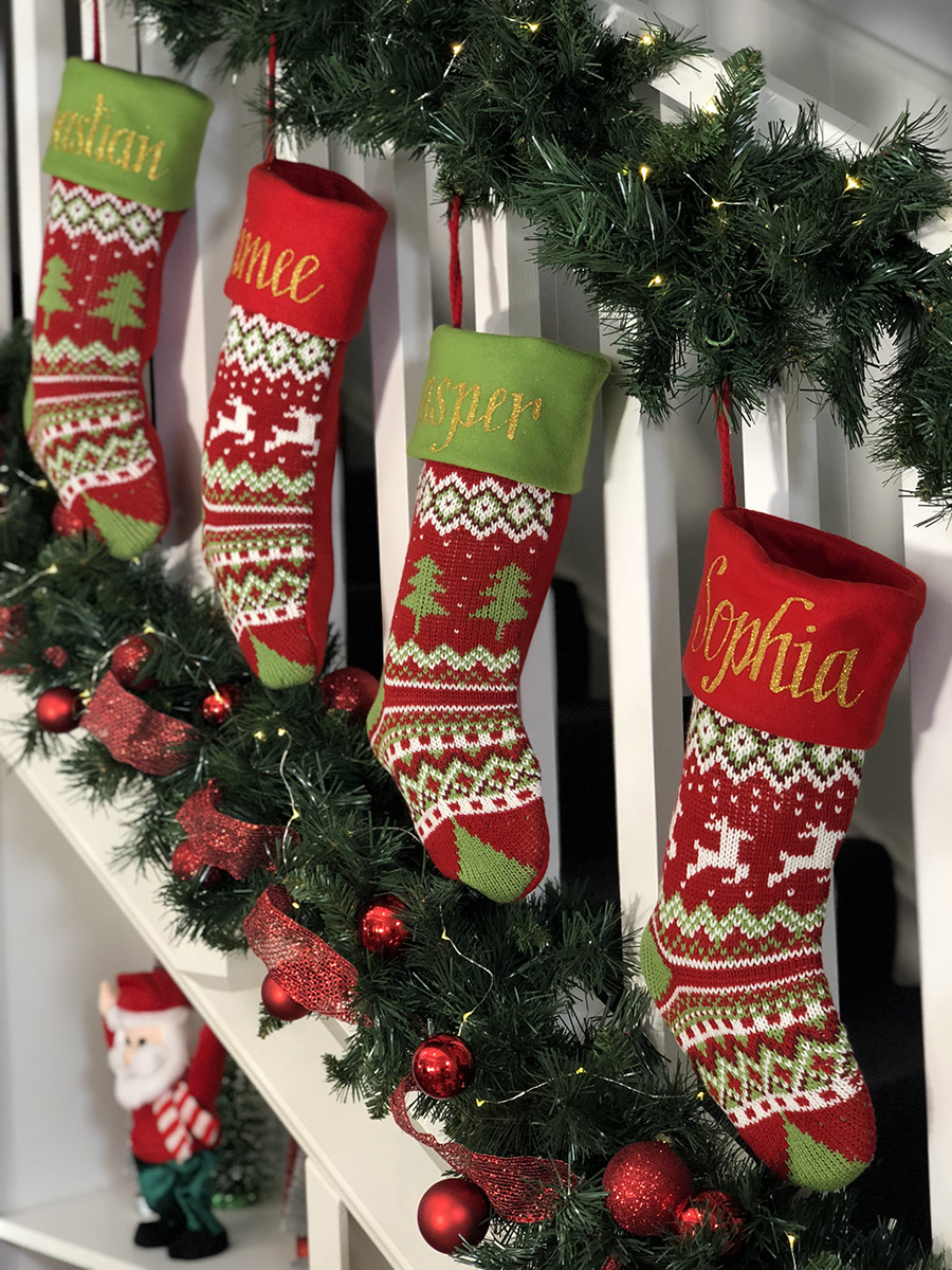 Fun ways to hang your Christmas stockings when you don’t have a ...